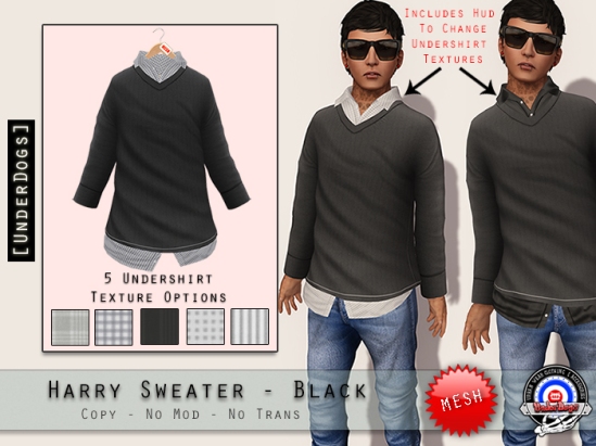 harry sweater BLACK mp ad