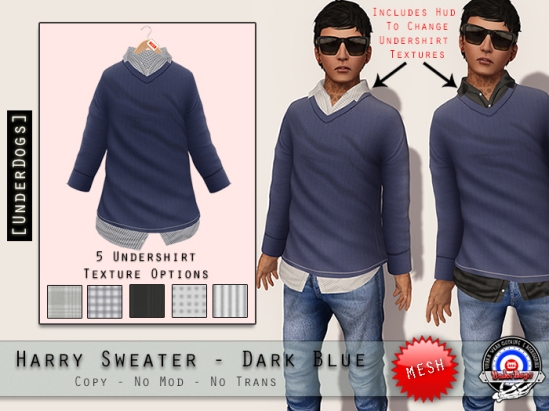 harry sweater DARK BLUE mp ad