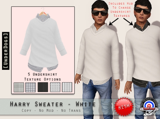 harry sweater WHITE mp ad